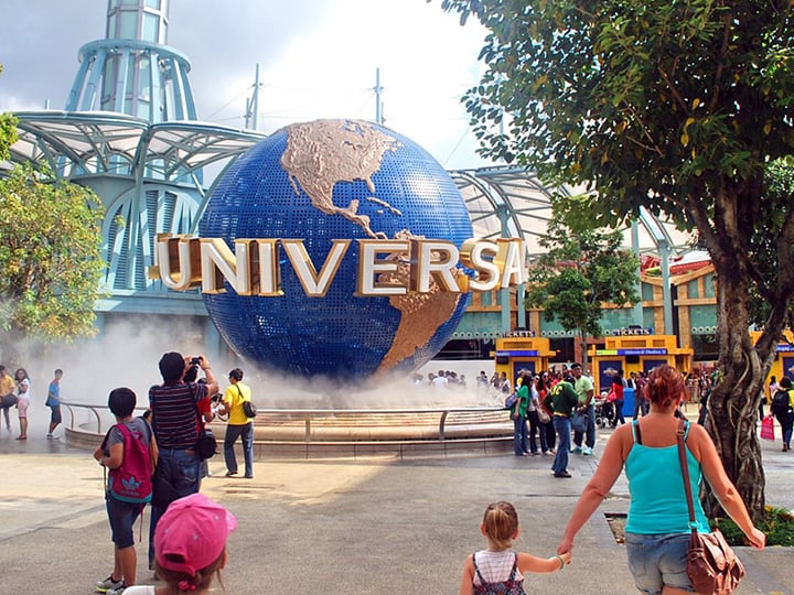 Vé tham quan Singapore Universal Studios